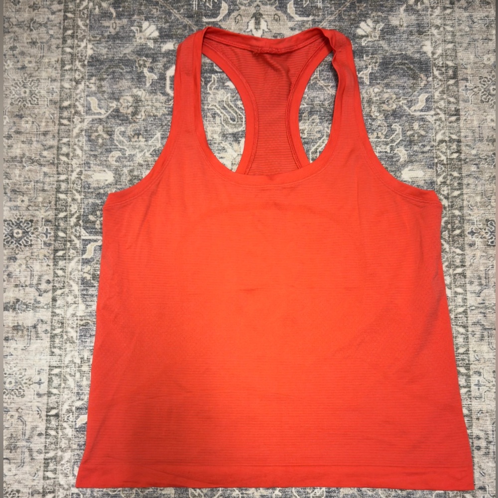 Lululemon Swiftly Tech Racerback Tank 2.0 Race Length - Size 10 EUC